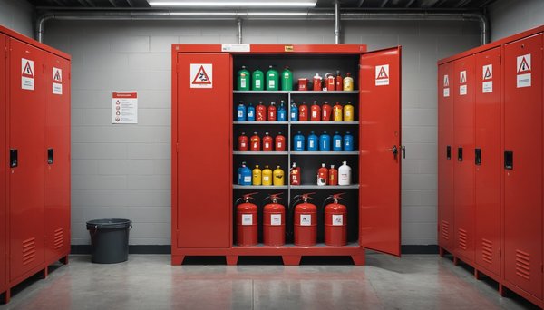 Armoire pour le stockage de produits inflammables : sécurité essentielle